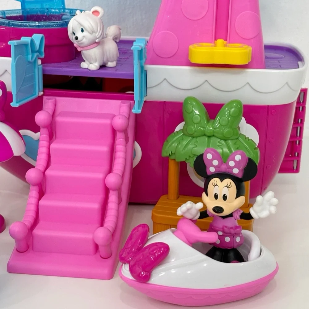 Disney Junior Minnie Mouse Bowdazzling Yacht Playset - Lights & Sound - Picture 11 of 12